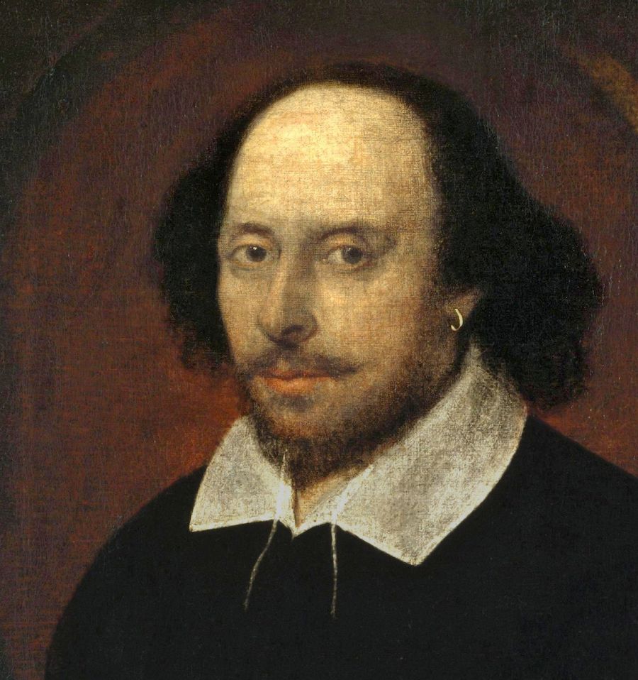 William Shakespeare - 'Chandos portrait'